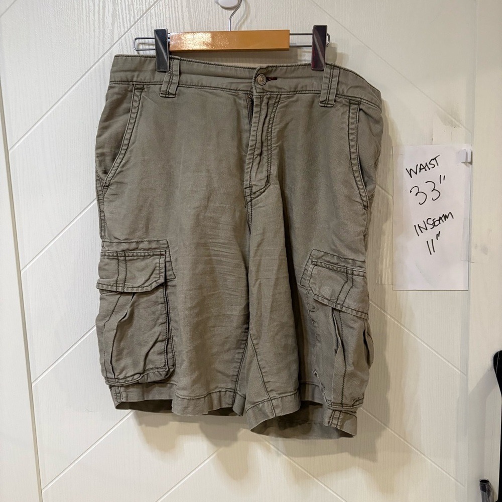 Tommy Bahama Linen Cargo Shorts‎ | Coastal Utility Summer